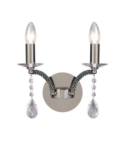 Fiore Crystal Wall Lights Diyas Contemporary Crystal Wall Lights Fiore Crystal Wall Lights Diyas Contemporary Crystal Wall Lights